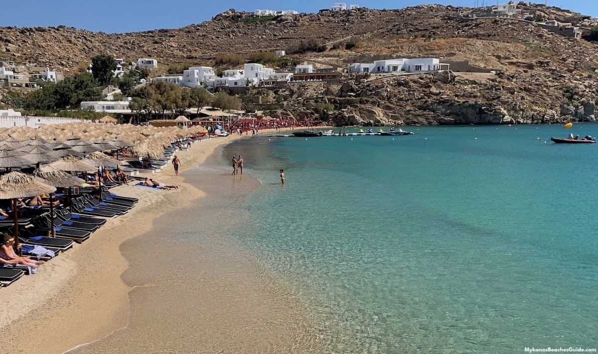 Super Paradise Beach in Mykonos