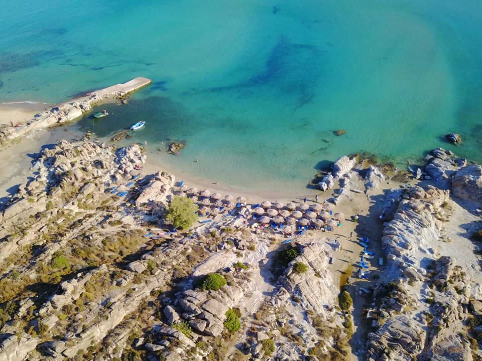 kolymbithres beach part of the Paros beach guide by pathtravel designs